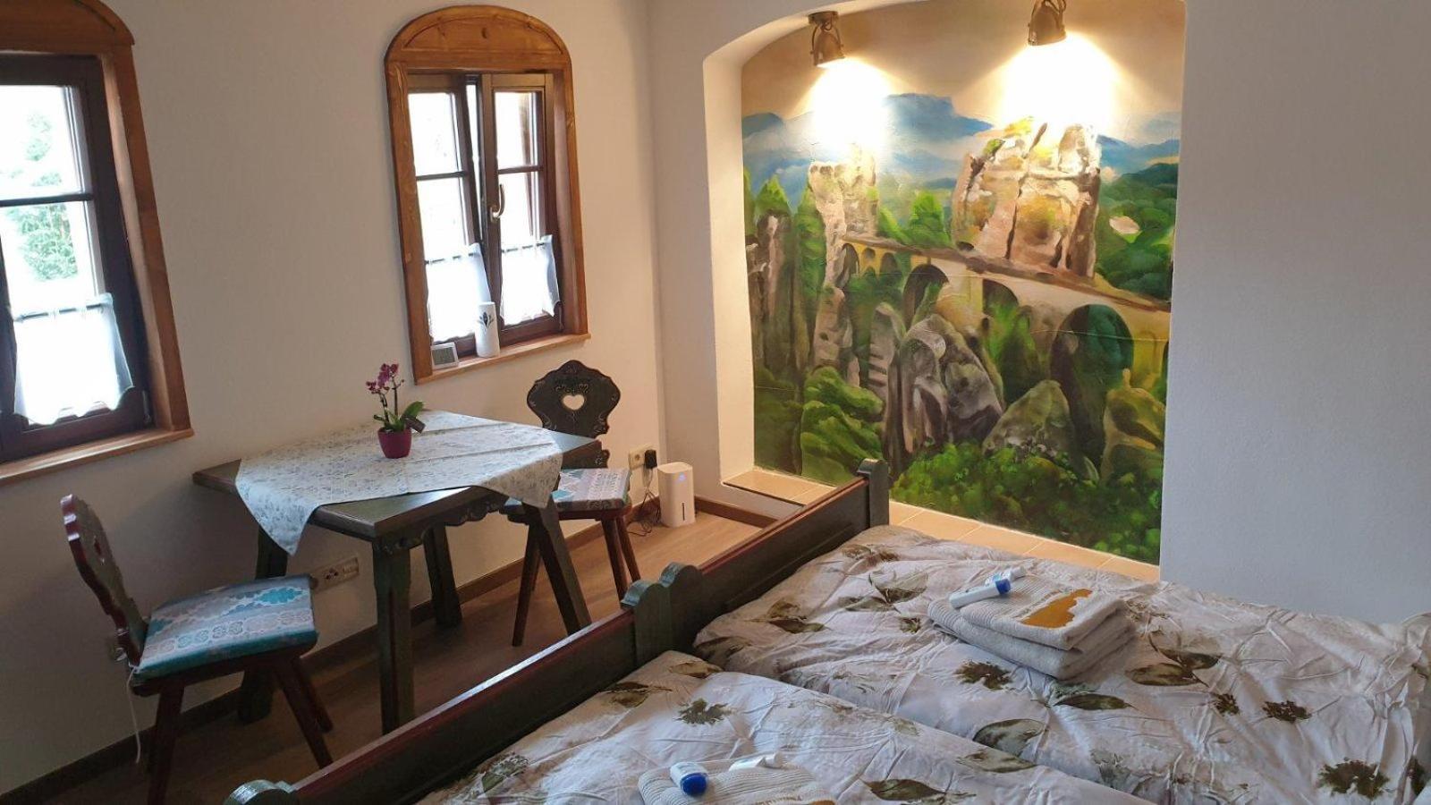 Das Ferienhaus Protze ホーンシュタイン エクステリア 写真